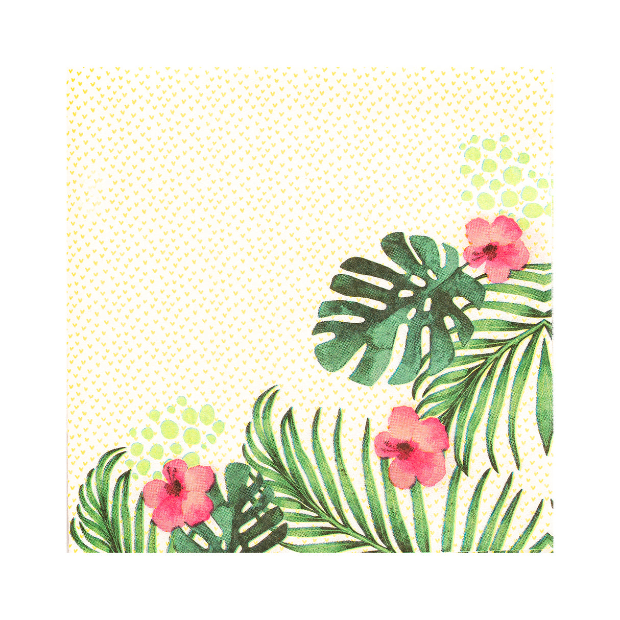 Tovagliolo Tropical in Carta a Secco