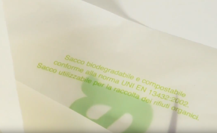 Come riconoscere una busta compostabile