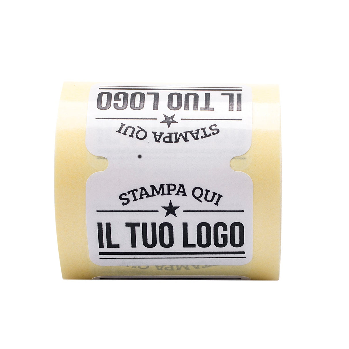 Etichette Sigillo Tondo Personalizzabile 4,7 cm x 0,7 cm x Ø 1,2 cm