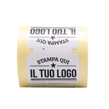 Etichette Sigillo Tondo Personalizzabile 4,7 cm x 0,7 cm x Ø 1,2 cm