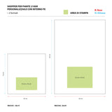 Shopper per Piante 210gr Personalizzaile con interno PE