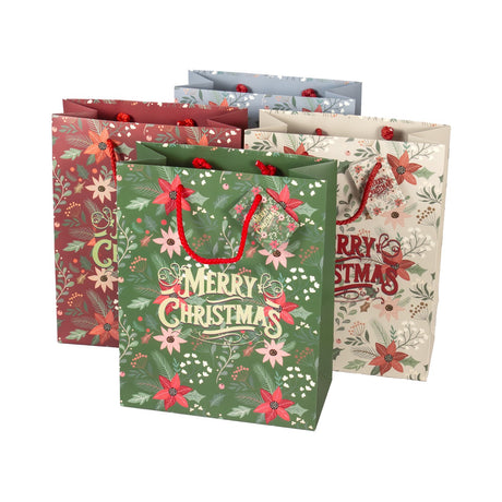 Buste Shopper Flower Christmas Mix