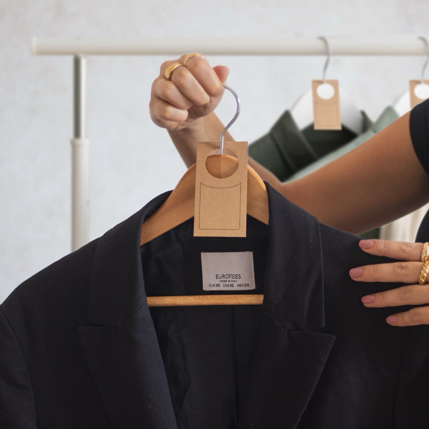 Cartellini Carta Kraft per Bottiglia