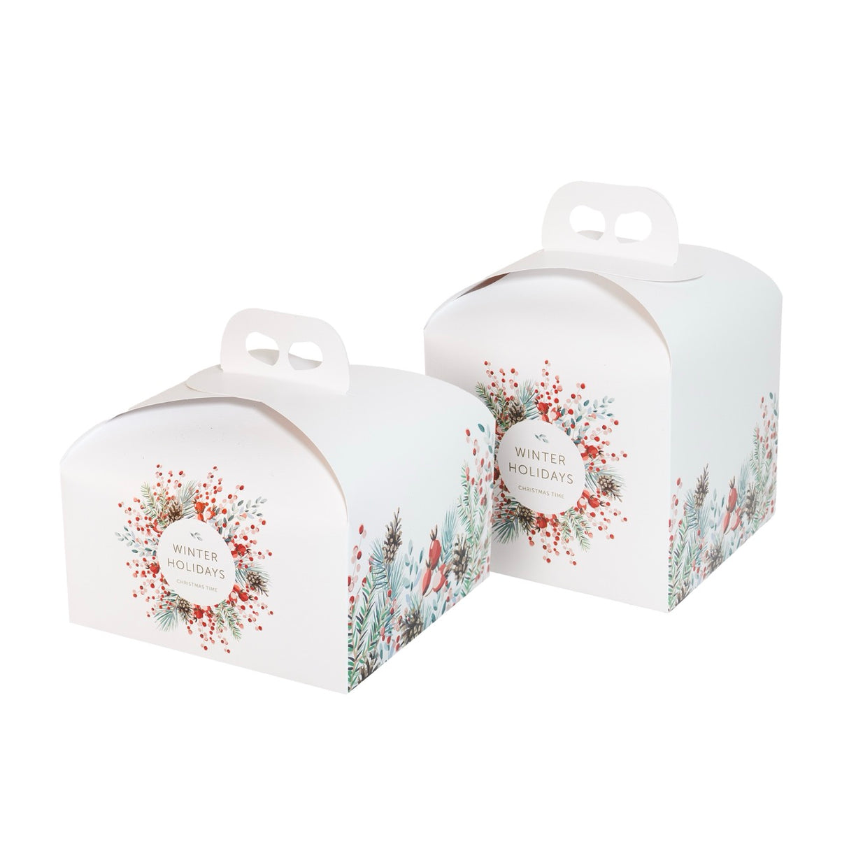 Scatola per Panettone Christmas Time