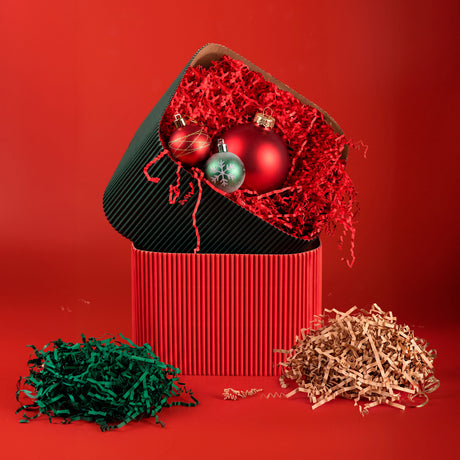 CADEAU BOXES quadrati carta onda