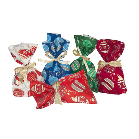 Buste Regalo Palline di Natale Mix 40 my.