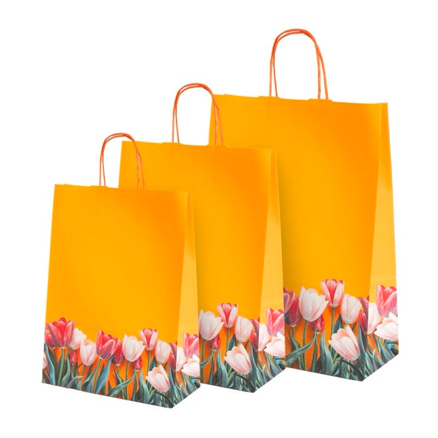 Shopper Carta Tulipani