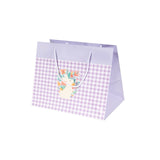 Shopper Lusso Quadretti Fondo Largo Mix