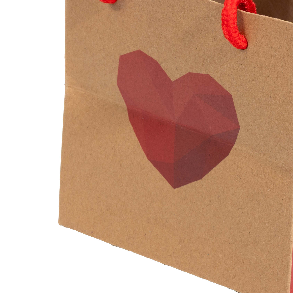 Shopper Carta Impermeabile con Cuore
