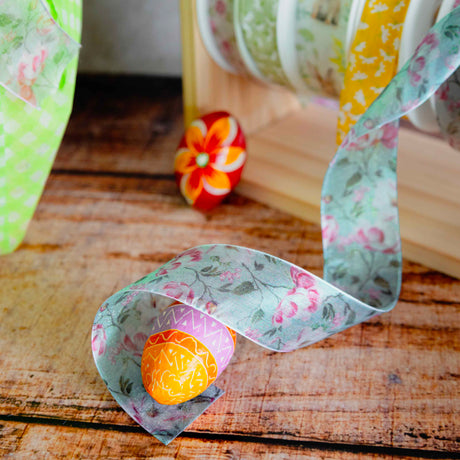 Nastro Organza Fiore Ciliegio