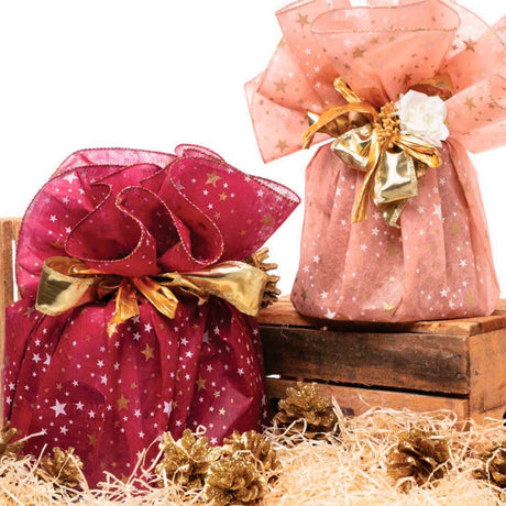 Buste Regalo Mille Stelle Carta PE Impermeabile Mix