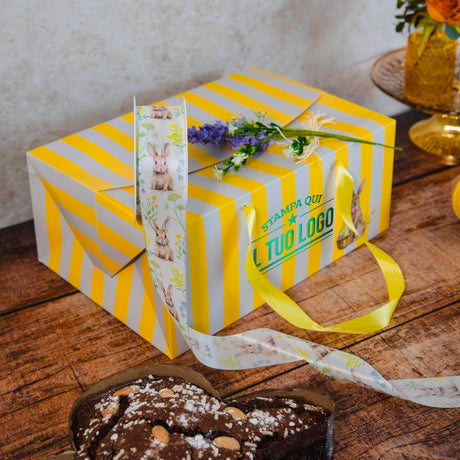 Bag Box Portacolombe Righe Mix Personalizzabile