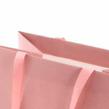 Shopper Carta Elegance con manici Gros Grain Fondo Largo