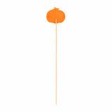 PICK CHIFFONNETTE LOT DE 12 CITROUILLE
