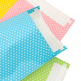 Sacchetto Carta Pois con Patella adesiva Mix