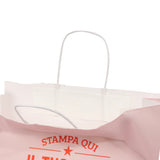 Shopper Natural Pastello Orizzontale con cordino