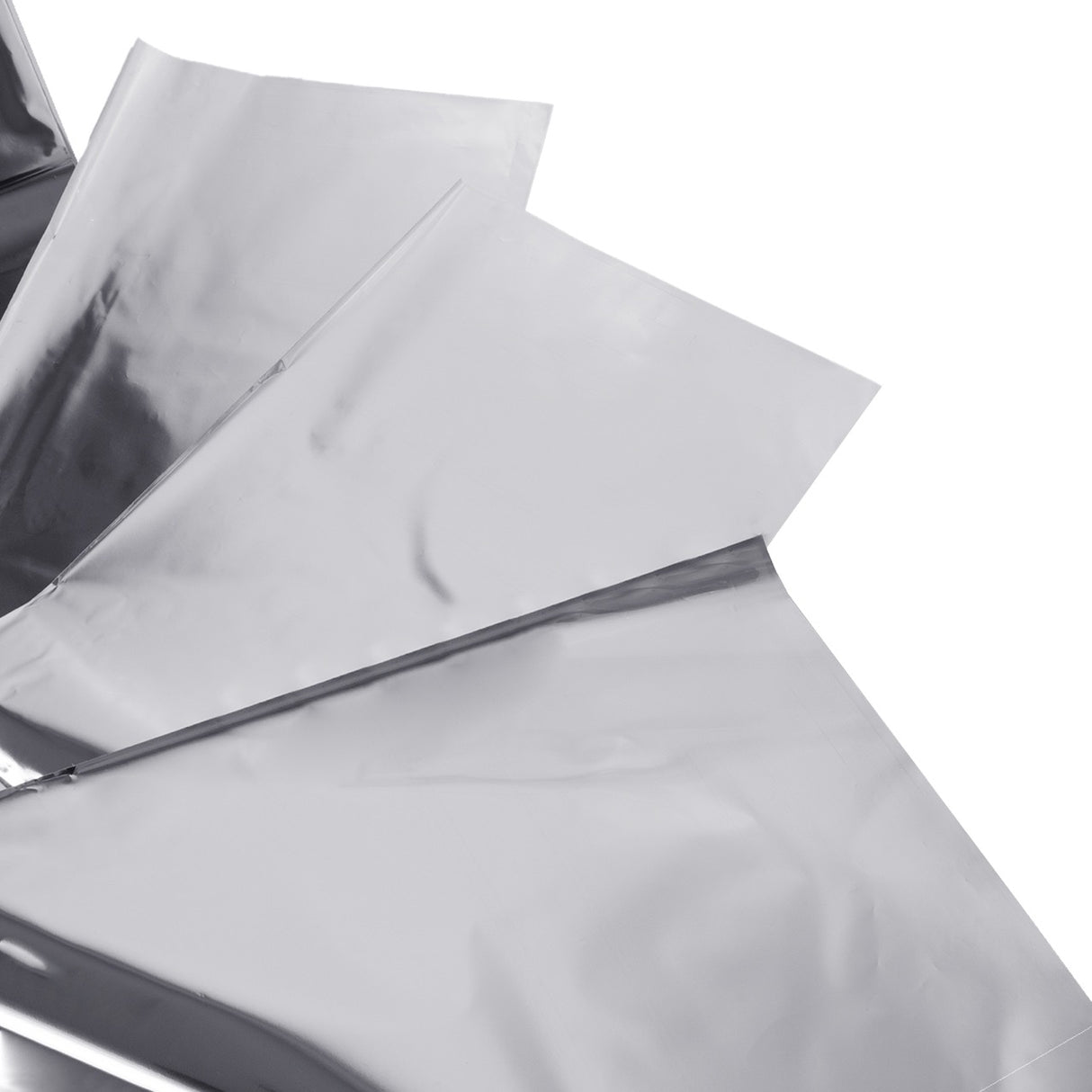 Spezzoni Cellophane Fondo Metallizzato Argento