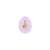 Etichette Buona Pasqua con Coniglio Mix cm 3x4