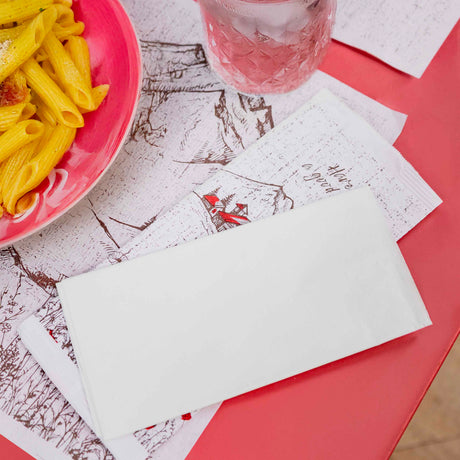 Busta Portaposate Baita con Tovagliolo