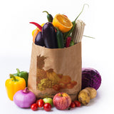 Sacchetti Ortofrutta Carta Avana Millerighe