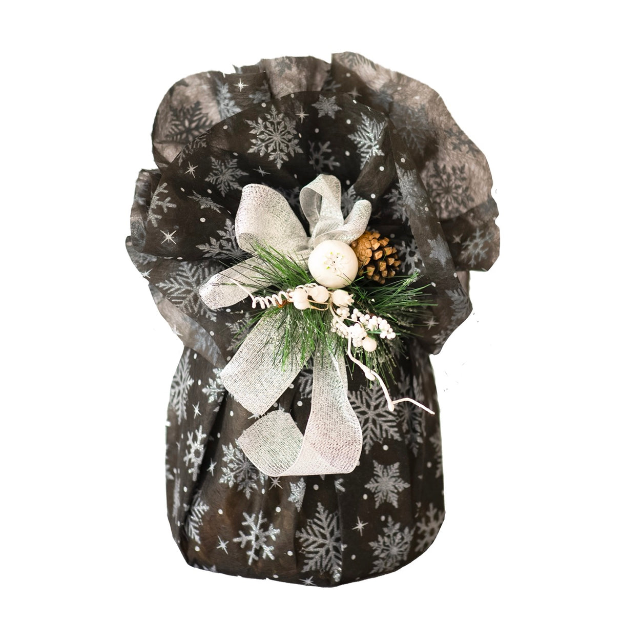 Tondi Tnt Polyweb Fiocco di Neve Glitter