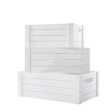 Set Cassette Legno per Cesti Regalo