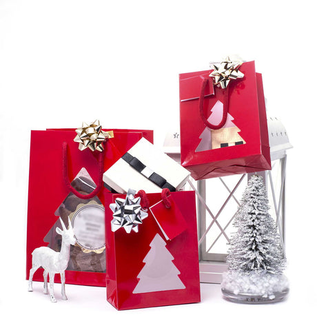 Shopper Carta Lucida con Vetrina Albero