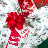 Tag Tanti Auguri con Cordino Mix