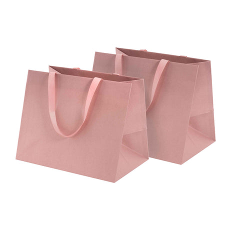 Shopper Elegance Fondo Largo Manici Grosgrain