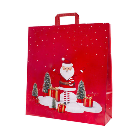 Shopper Natalizia Fantasia Santa Claus