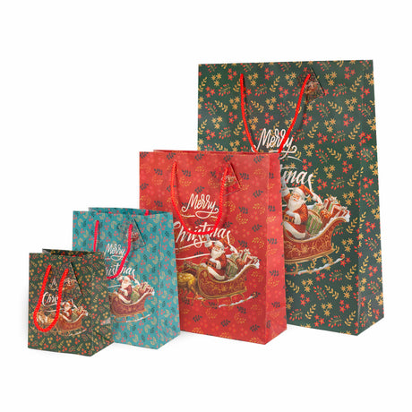Buste Shopper Slitta MerryXmas