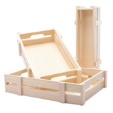 Cassetta Cesto Regalo Legno Naturale