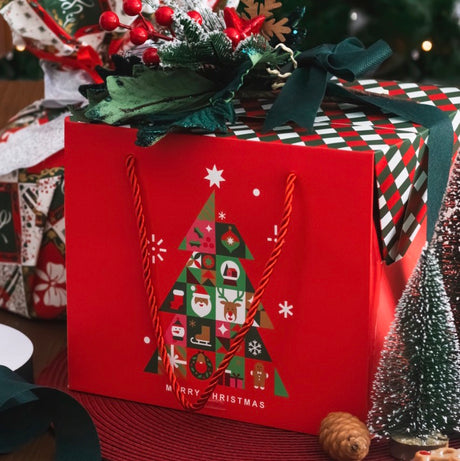 Bag Box Fantasia Joy Merry Chrstmas