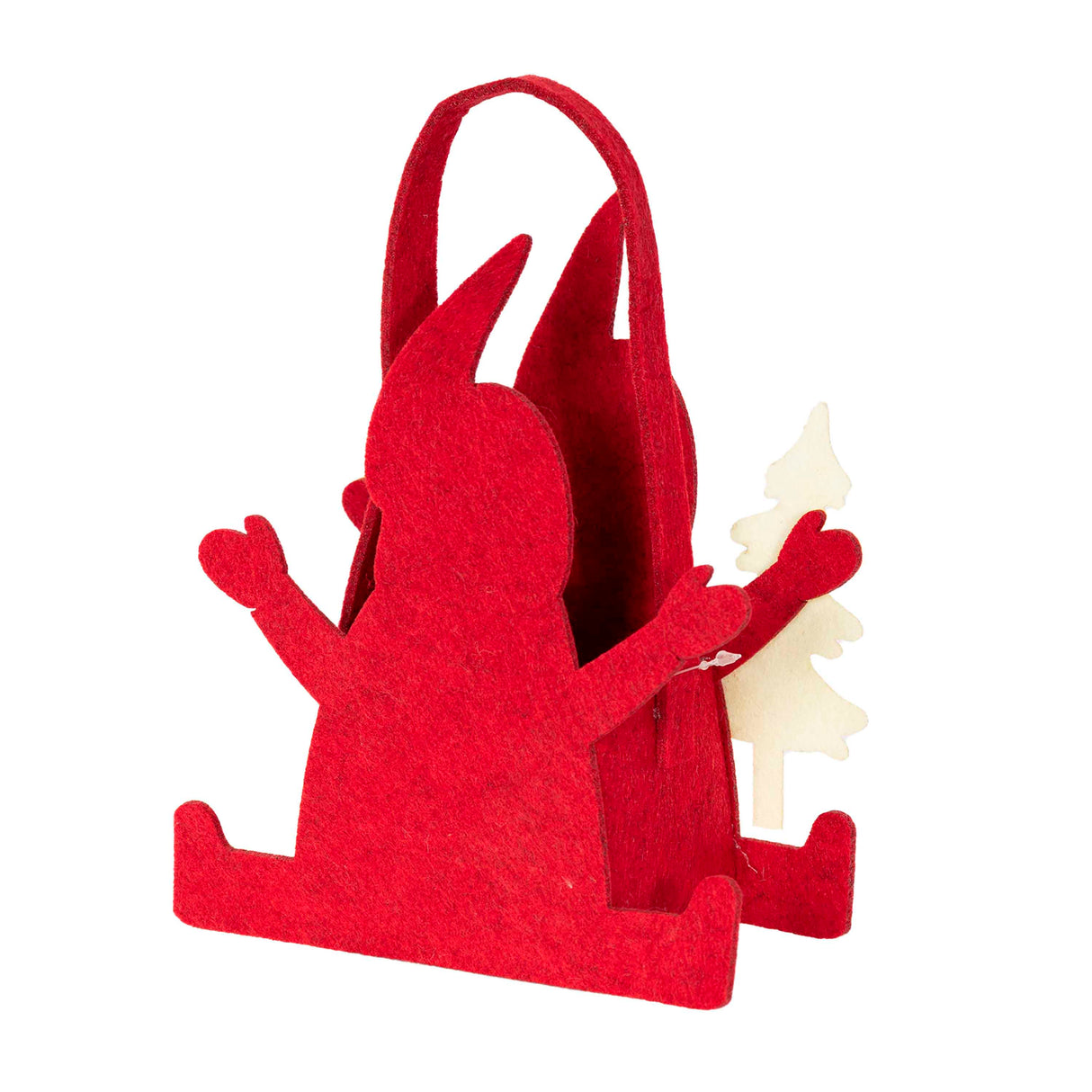 CESTINO PANNO ROSSO CON BABBO