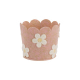 Set 2 Cestini in Feltro Fiorellini