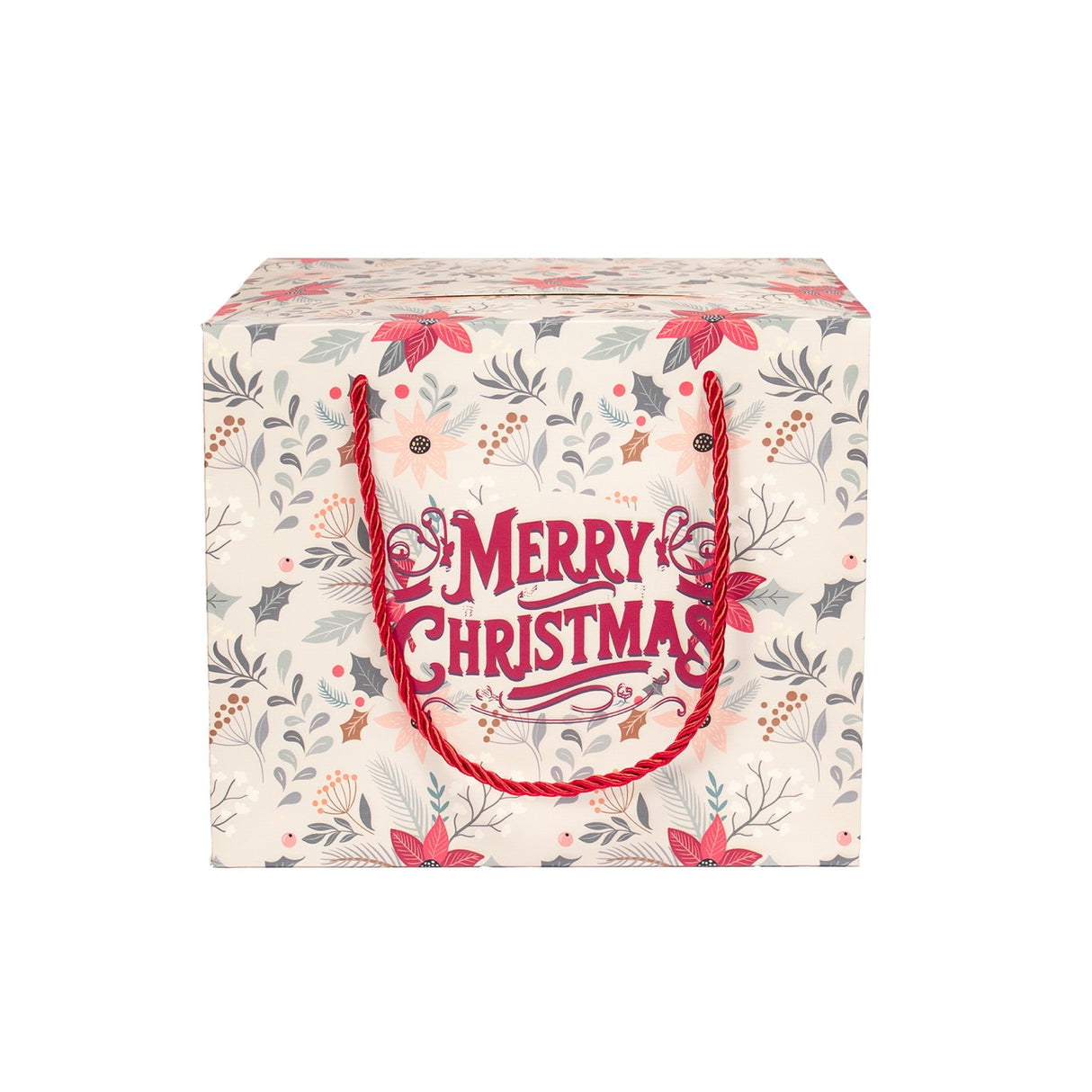 Bag Box Natalizia Flower Christmas