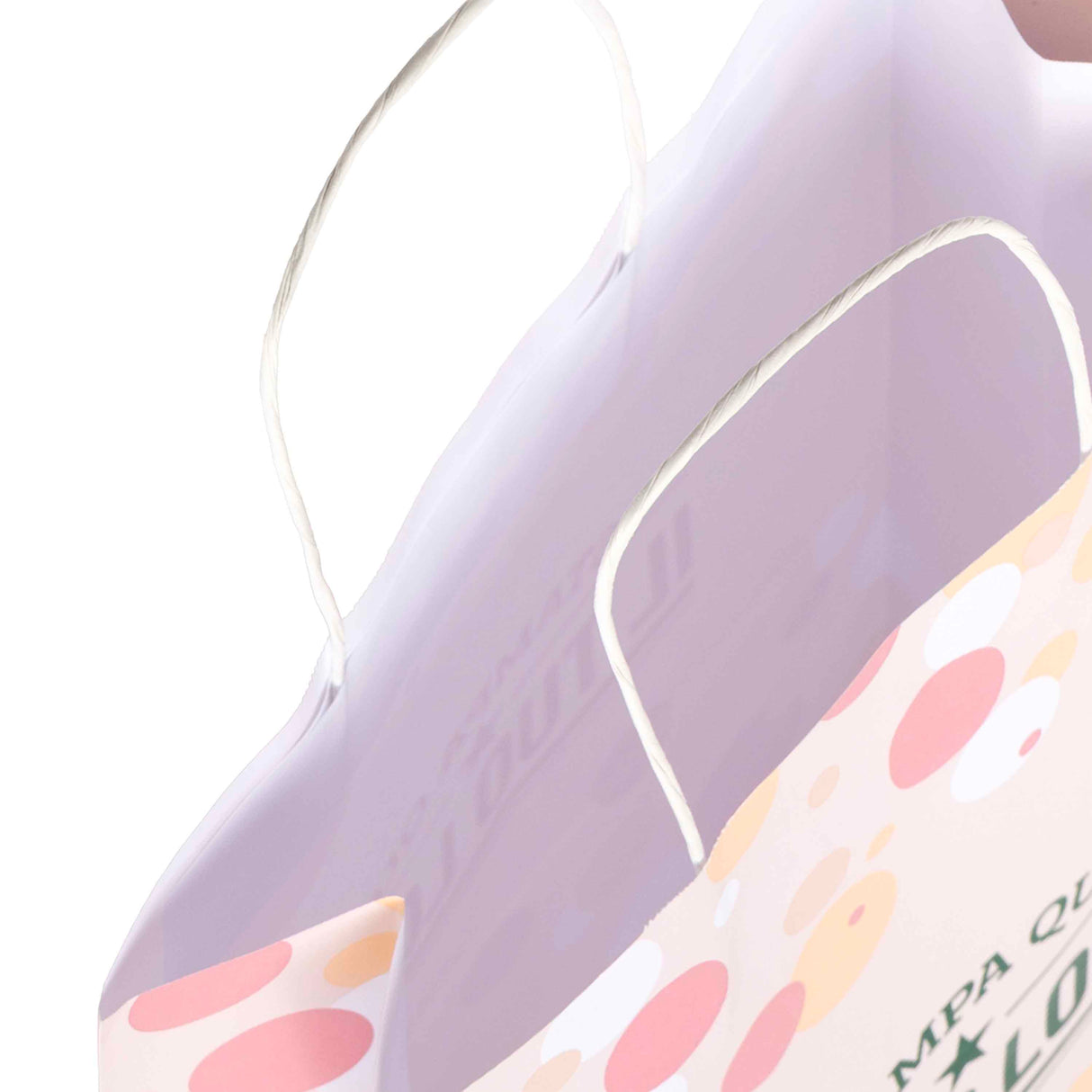 Shopper Carta Bolle Rosa Personalizzabili