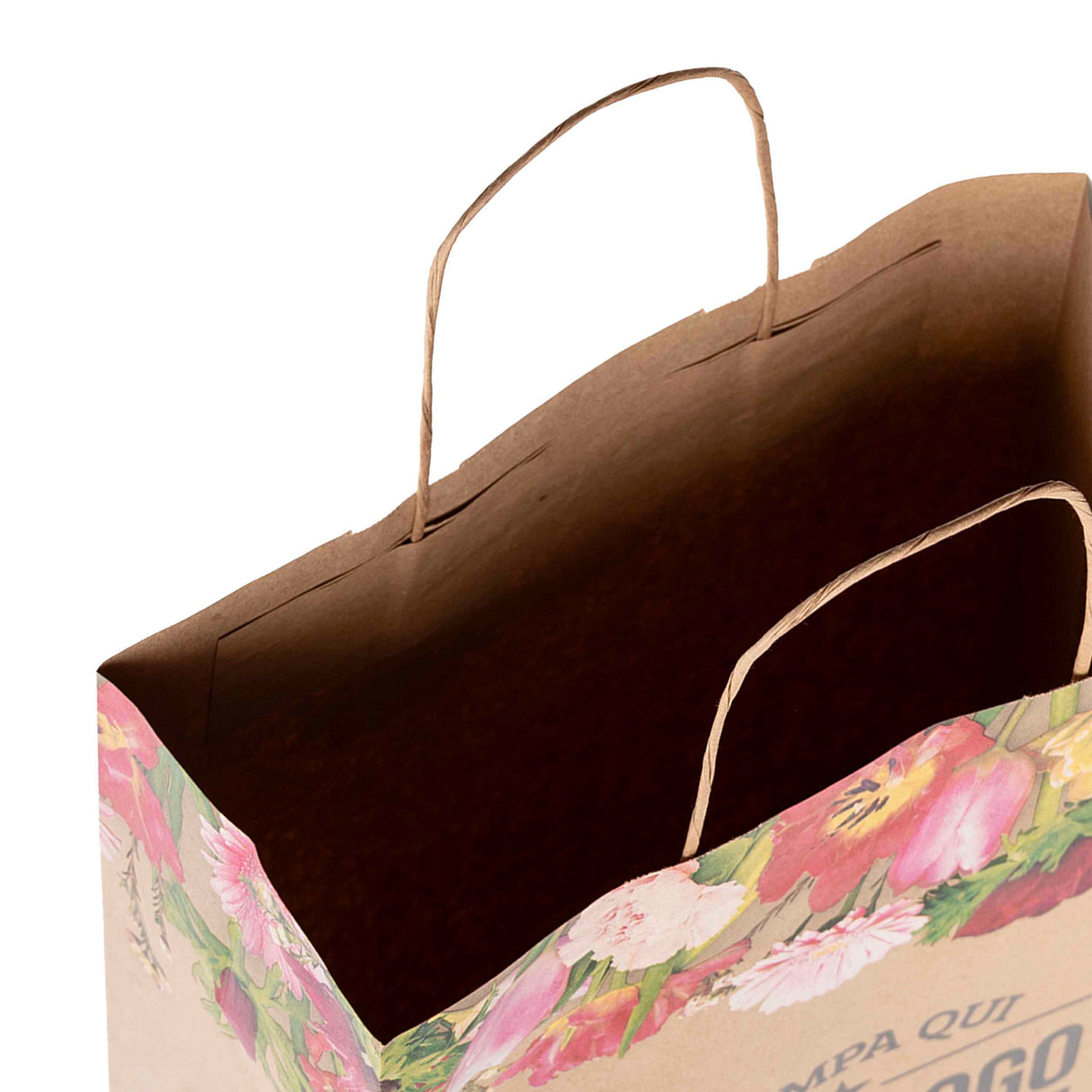 Buste Shopper Carta Fiori Personalizzabili