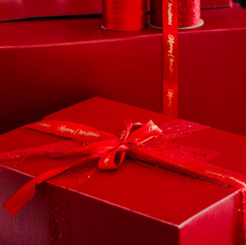 Scatole Regalo Rosse per Confezioni Regalo, modello Luna