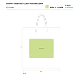 Shopper TNT Personalizzate Manico Lungo