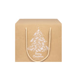 Bag Box Carta Kraft Albero stampa Bianca