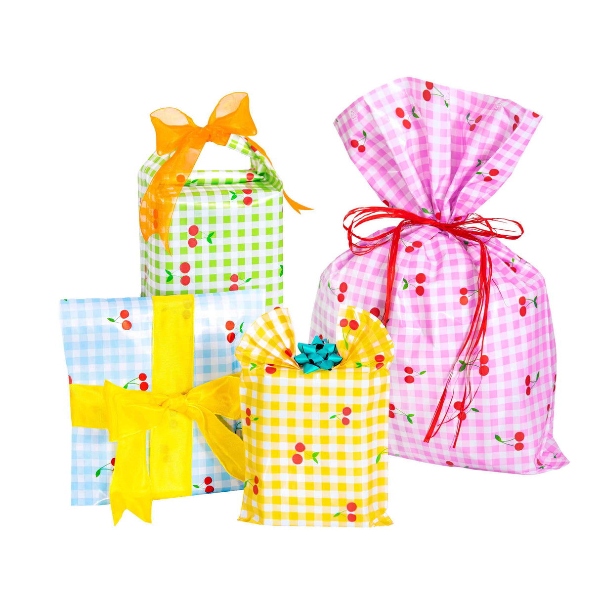 Buste Regalo Quadretti e Ciliegie