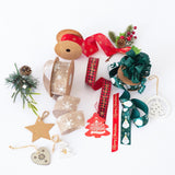 Nastro Quadretti Merry Christmas