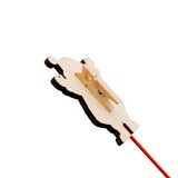 PICK LEGNO SET DA 12 BABBO NATALE CON CLI