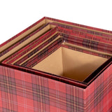 Tartan Square set 9 pezzi