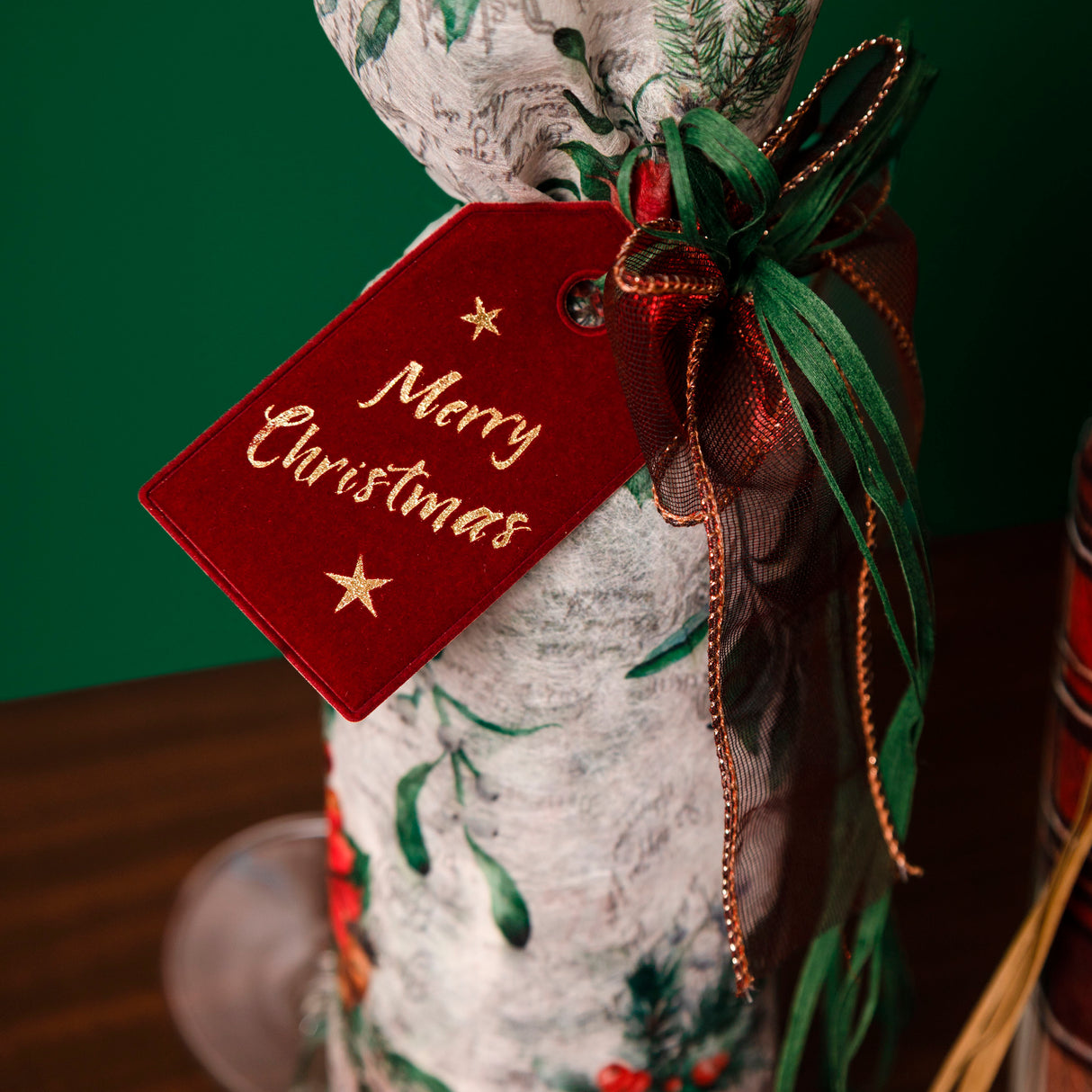 Tag Velluto Merry Christmas