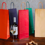 Shopper per Bottiglie Carta Sealing Colorata Cordino