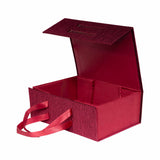 Bauletto in Velluto Ripiegabile con Manici Raso