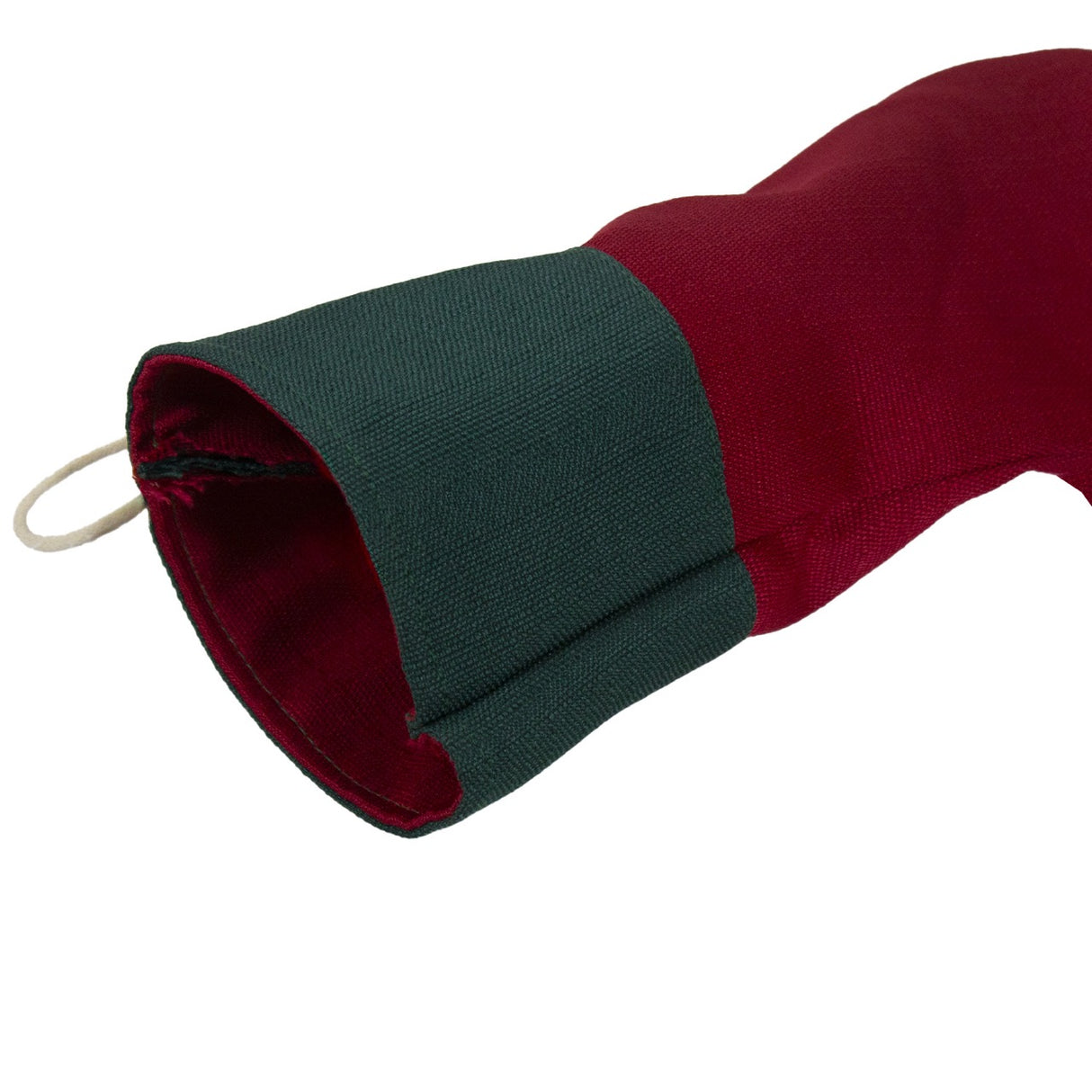 Calza della Befana in Tessuto 34 cm Rosso