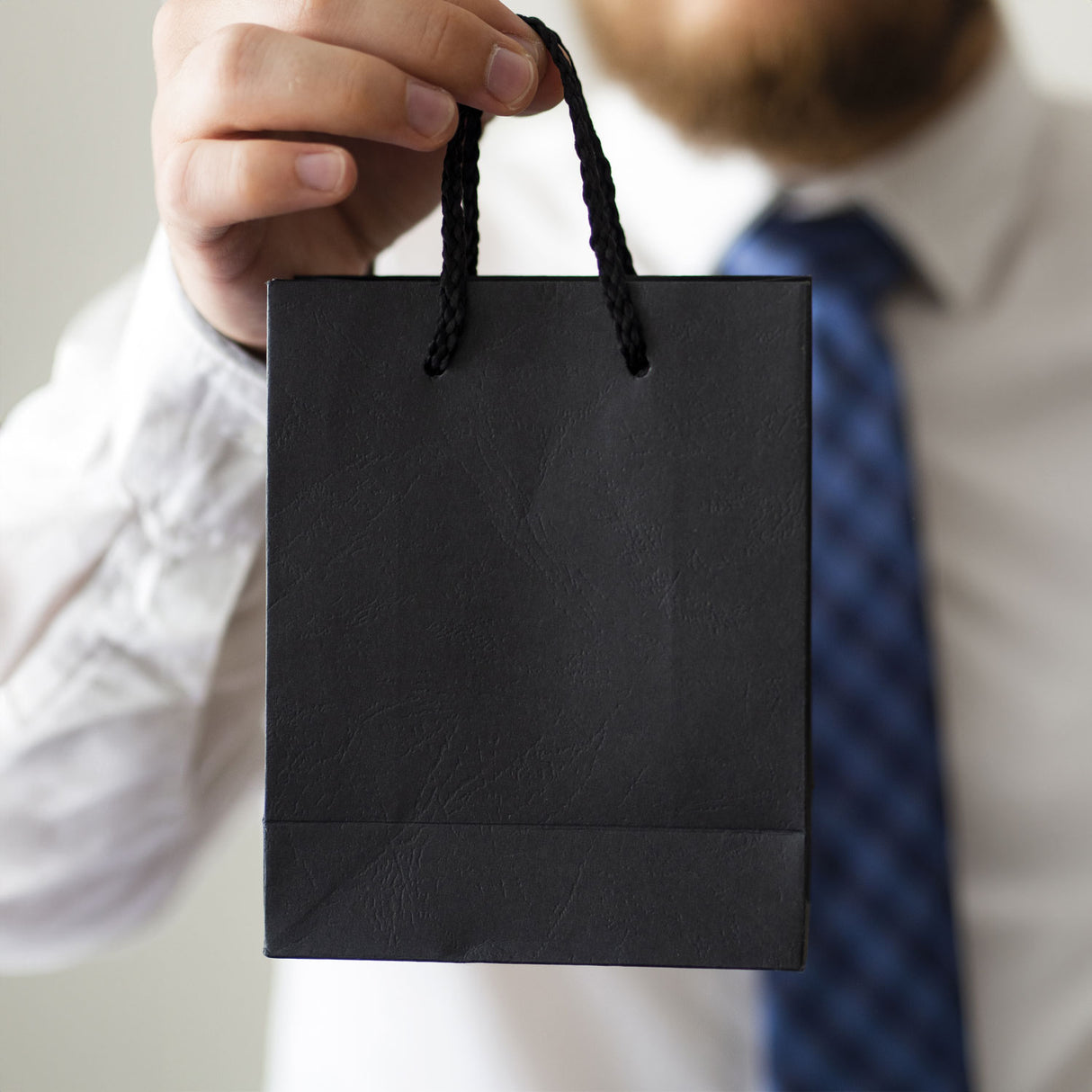 Shopper Carta Lusso Tag & Foro